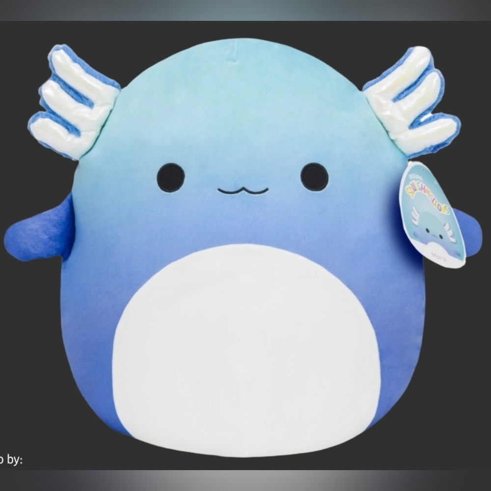 12 Inch Miss V Blue Axolotl Squishmallow